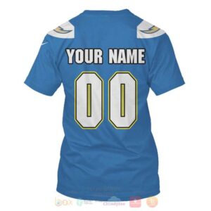 Los Angeles Chargers National Football League Personalized 3D Hoodie