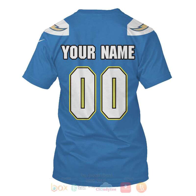 Los Angeles Chargers National Football League Personalized 3D Hoodie Los Angeles Chargers National Football League Personalized 3D Hoodie