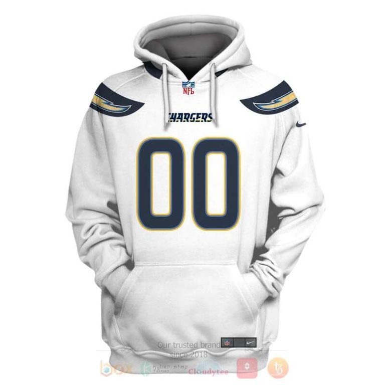 Los-Angeles-Chargers-Nfl-Personalized-3D-Hoodie-Jersey-Shirt-3
