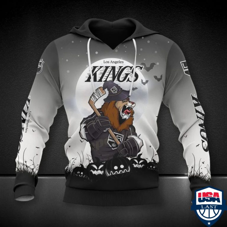 Los-Angeles-Kings-Nhl-Halloween-All-Over-Printed-Hoodie-1