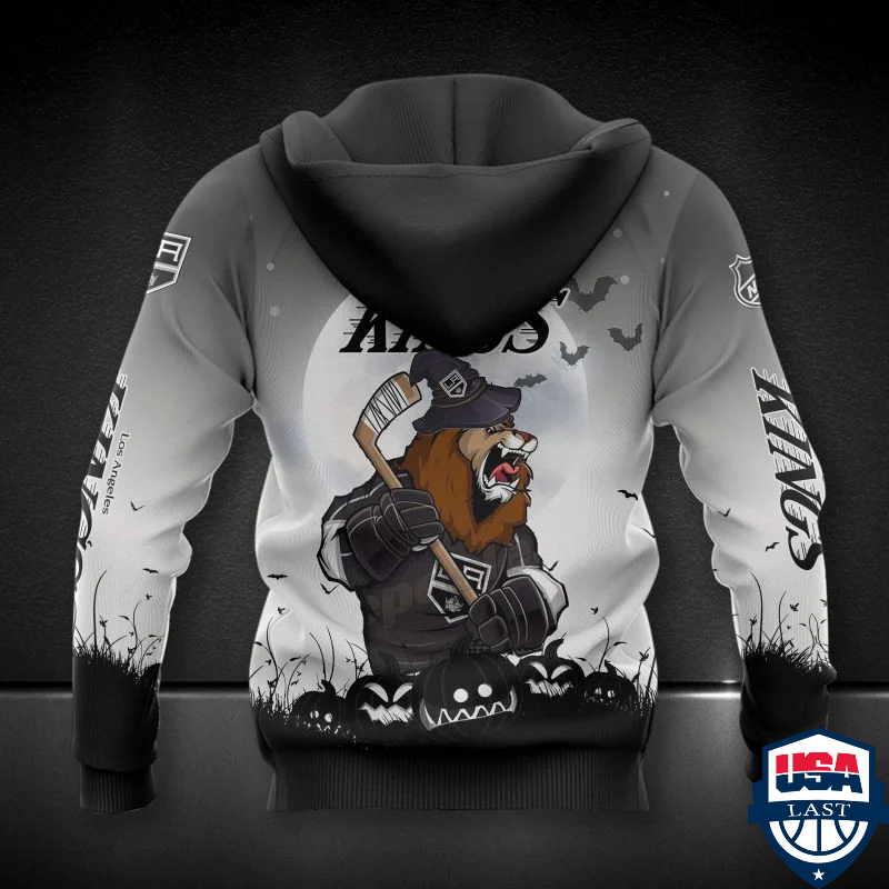 Los Angeles Kings Nhl Halloween All Over Printed Hoodie Los Angeles Kings Nhl Halloween All Over Printed Hoodie