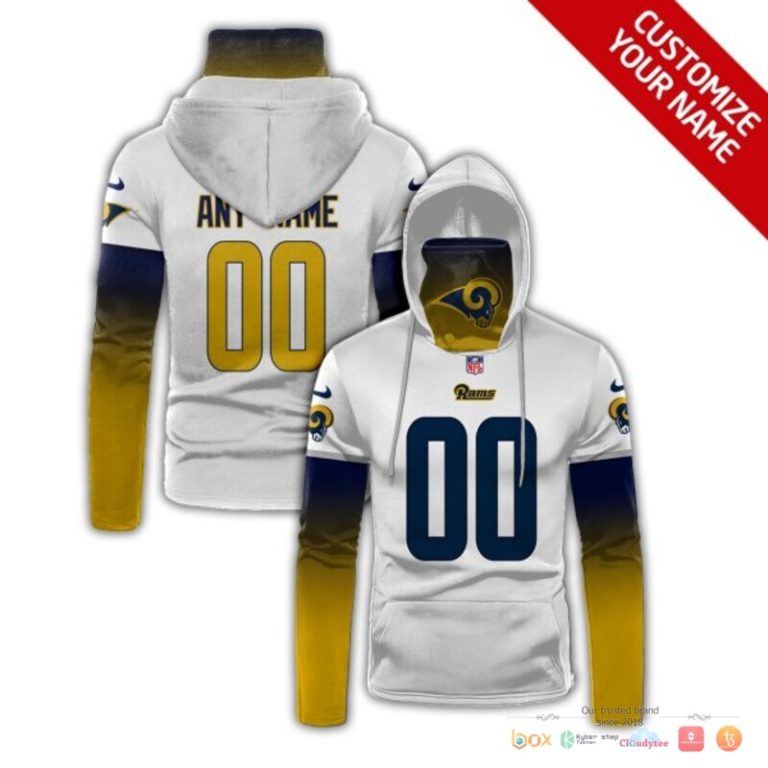 Los-Angeles-Rams-Blue-And-White-3D-Hoodie-Mask-1