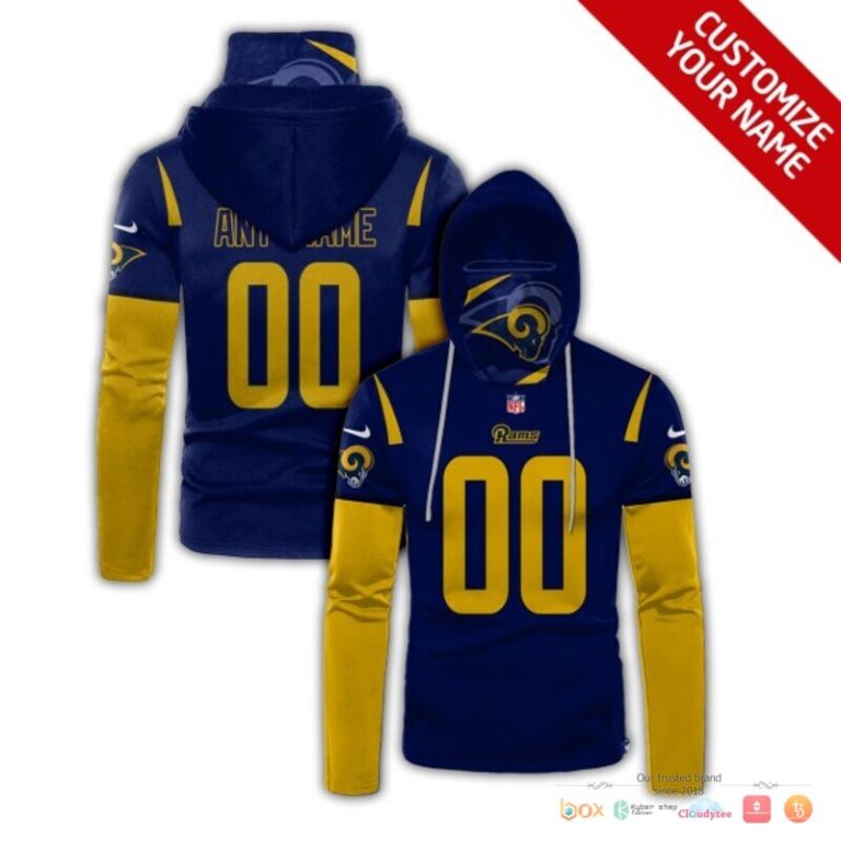 Los-Angeles-Rams-Blue-And-Yellow-3D-Hoodie-Mask-1