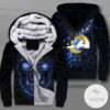 Los Angeles Rams Lava Skull Zipper Fleece Hoodie