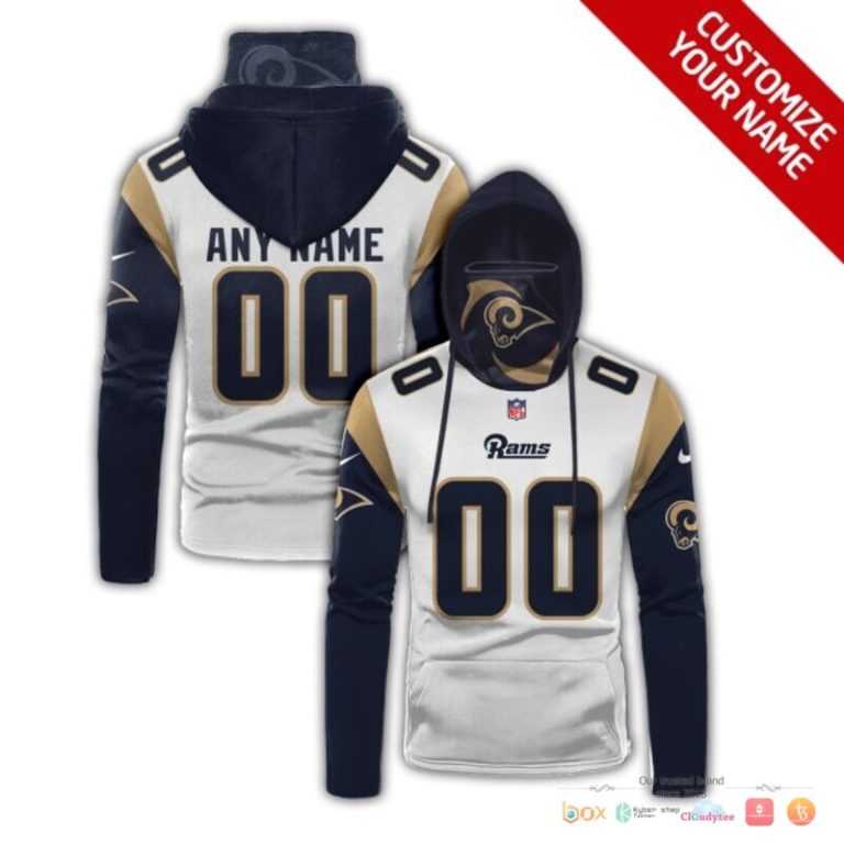 Los-Angeles-Rams-Navy-White-3D-Hoodie-Mask-1