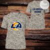 Los Angeles Rams Plaid Flannel All Over Print Hoodie
