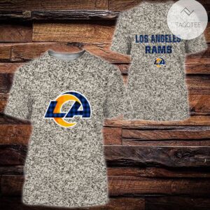 Los Angeles Rams Plaid Flannel All Over Print Hoodie