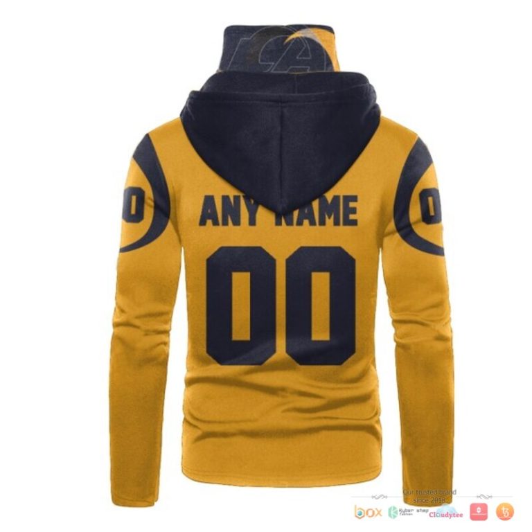 Los-Angeles-Rams-Yellow-Navy-3D-Hoodie-Mask-3