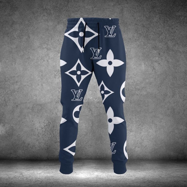 Louis-Vuitton-Blue-Pattern-Hoodie-Sweatpant-Limited-Edition-2