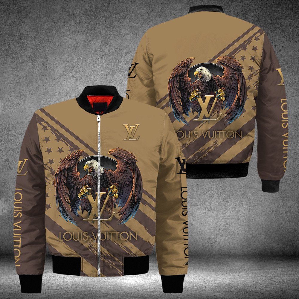 Louis Vuitton Eagle American Flag Hoodie Louis Vuitton Eagle American Flag Hoodie