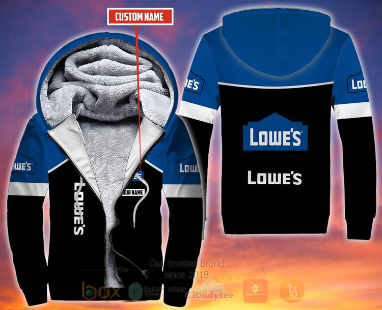 Lowe’S Personalized Fleece 3D Hoodie Lowe’S Personalized Fleece 3D Hoodie