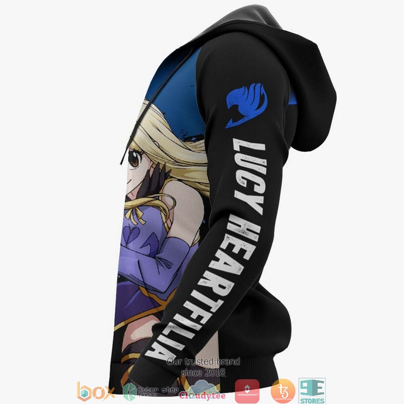 Lucy Heartfilia Fairy Tail Anime Merch 3D Hoodie Lucy Heartfilia Fairy Tail Anime Merch 3D Hoodie
