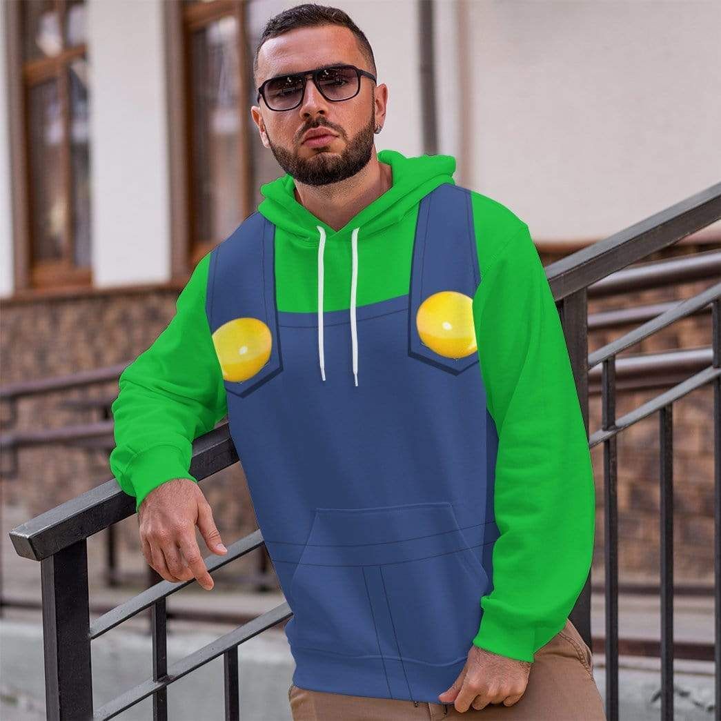 Luigi 3D Hoodie Luigi 3D Hoodie