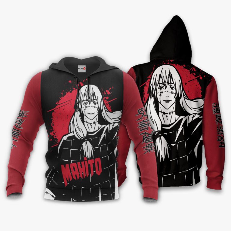 Mahito-Custom-Jujutsu-Kaisen-Anime-Red-Black-3D-Hoodie-Bomber-Jacket-3