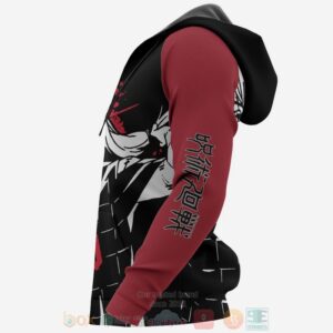 Mahito Custom Jujutsu Kaisen Anime Red-Black 3D Hoodie