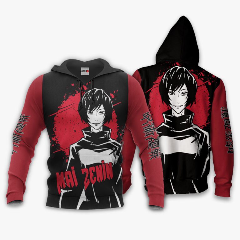 Mai-Zenin-Custom-Jujutsu-Kaisen-Anime-3D-Hoodie-Bomber-Jacket-3
