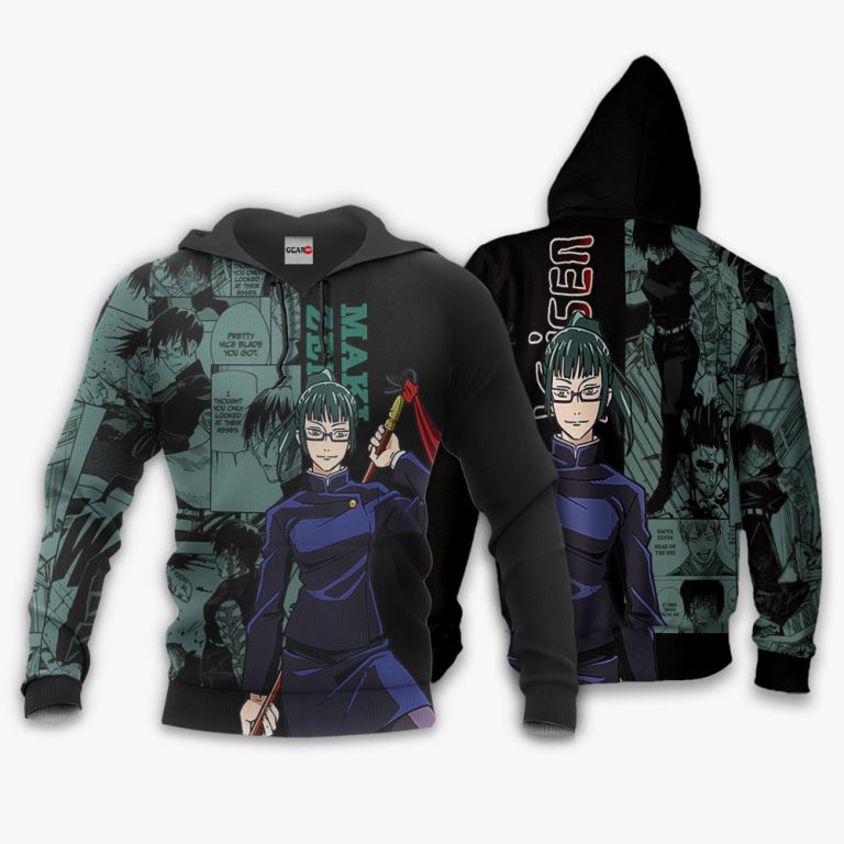 Maki-Zenin-Custom-Jujutsu-Kaisen-Anime-Manga-3D-Hoodie-Bomber-Jacket-3