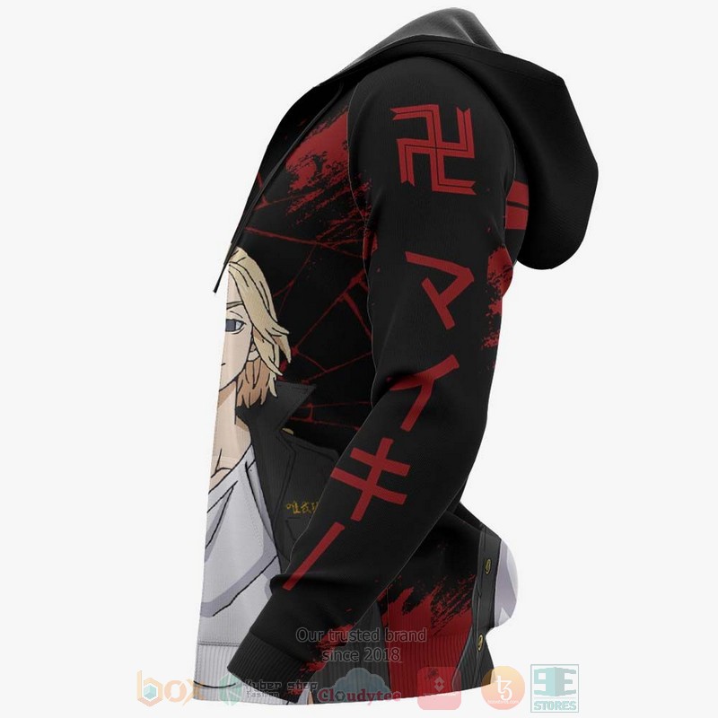 Manjirou Sano Custom Anime Tokyo Revengers 3D Hoodie Manjirou Sano Custom Anime Tokyo Revengers 3D Hoodie