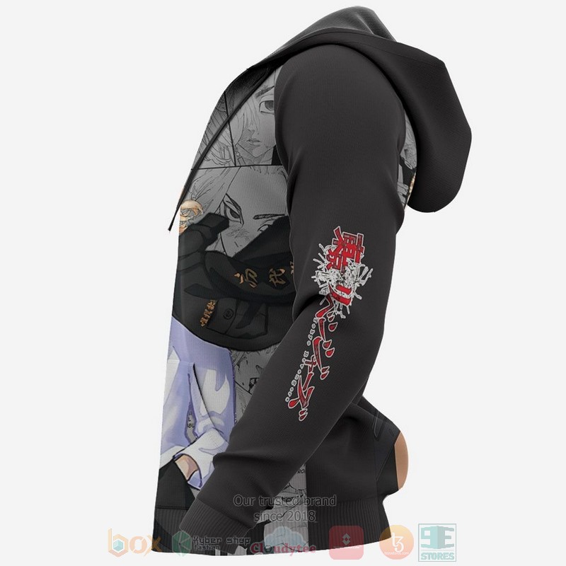 Manjirou Sano Mikey Custom Anime Tokyo Revengers 3D Hoodie Manjirou Sano Mikey Custom Anime Tokyo Revengers 3D Hoodie