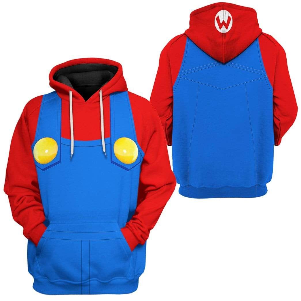 Mario 3D Hoodie Mario 3D Hoodie