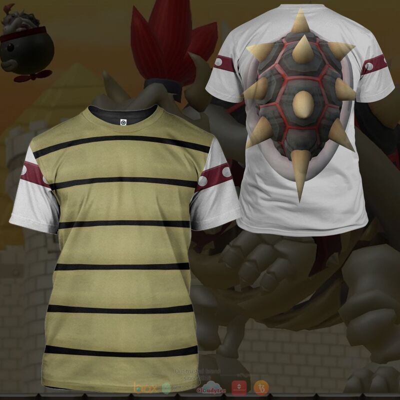 Mario Dry Bowser 3D Shirt Mario Dry Bowser 3D Shirt