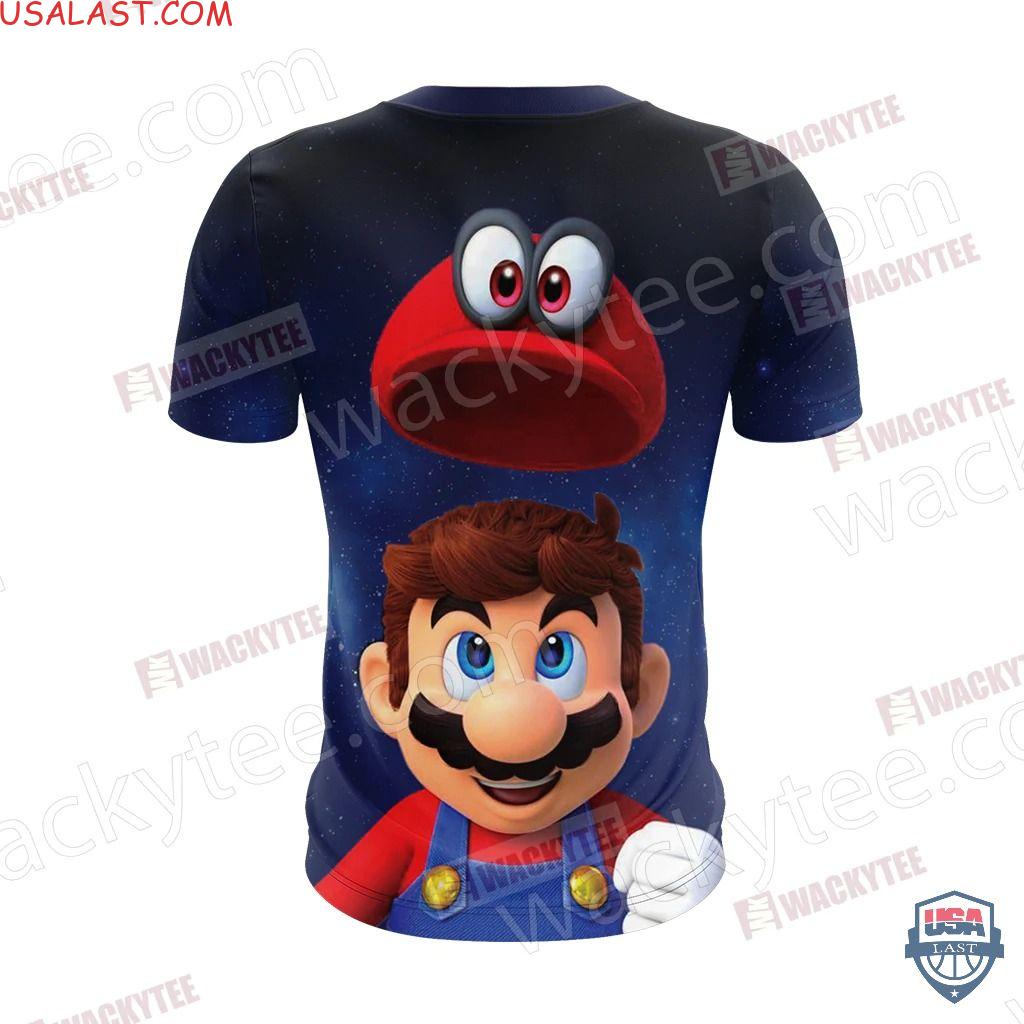 Mario Unisex 3D Hoodie T-Shirt Mario Unisex 3D Hoodie T-Shirt