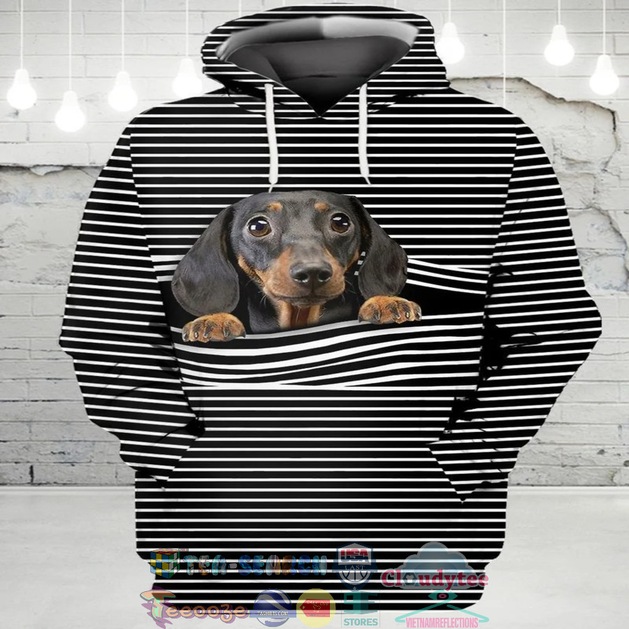 Mark Dog Dachshund 3D Hoodie Mark Dog Dachshund 3D Hoodie