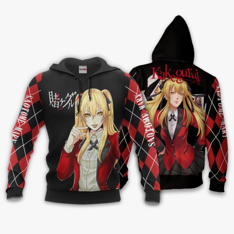 Mary-Saotome-Kakegurui-Anime-3D-Hoodie-Bomber-Jacket-3