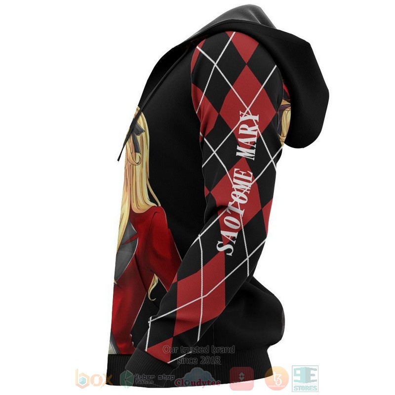 Mary Saotome Kakegurui Anime 3D Hoodie Mary Saotome Kakegurui Anime 3D Hoodie