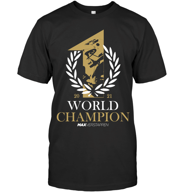 Max Verstappen World Champion 2021 3D Shirt Max Verstappen World Champion 2021 3D Shirt