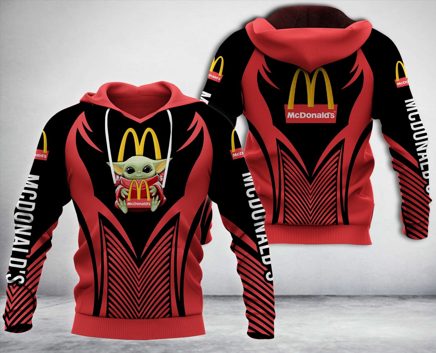 Mcdonald’S Baby Yoda 3D Hoodie Mcdonald’S Baby Yoda 3D Hoodie
