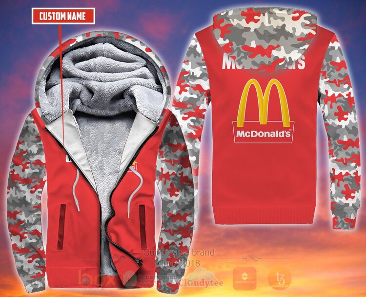 Mcdonald’S Personalized Personalized Fleece 3D Hoodie Mcdonald’S Personalized Personalized Fleece 3D Hoodie
