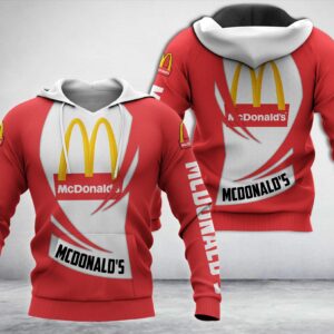 Mcdonald’S Red White 3D Hoodie