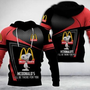 Mcdonald’S Snoopy I’Ll Be There For You 3D Hoodie