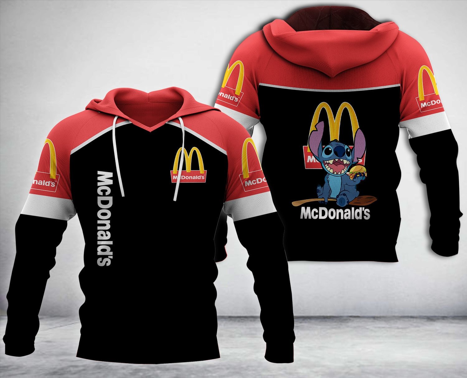 Mcdonald’S Stitch 3D Hoodie Mcdonald’S Stitch 3D Hoodie