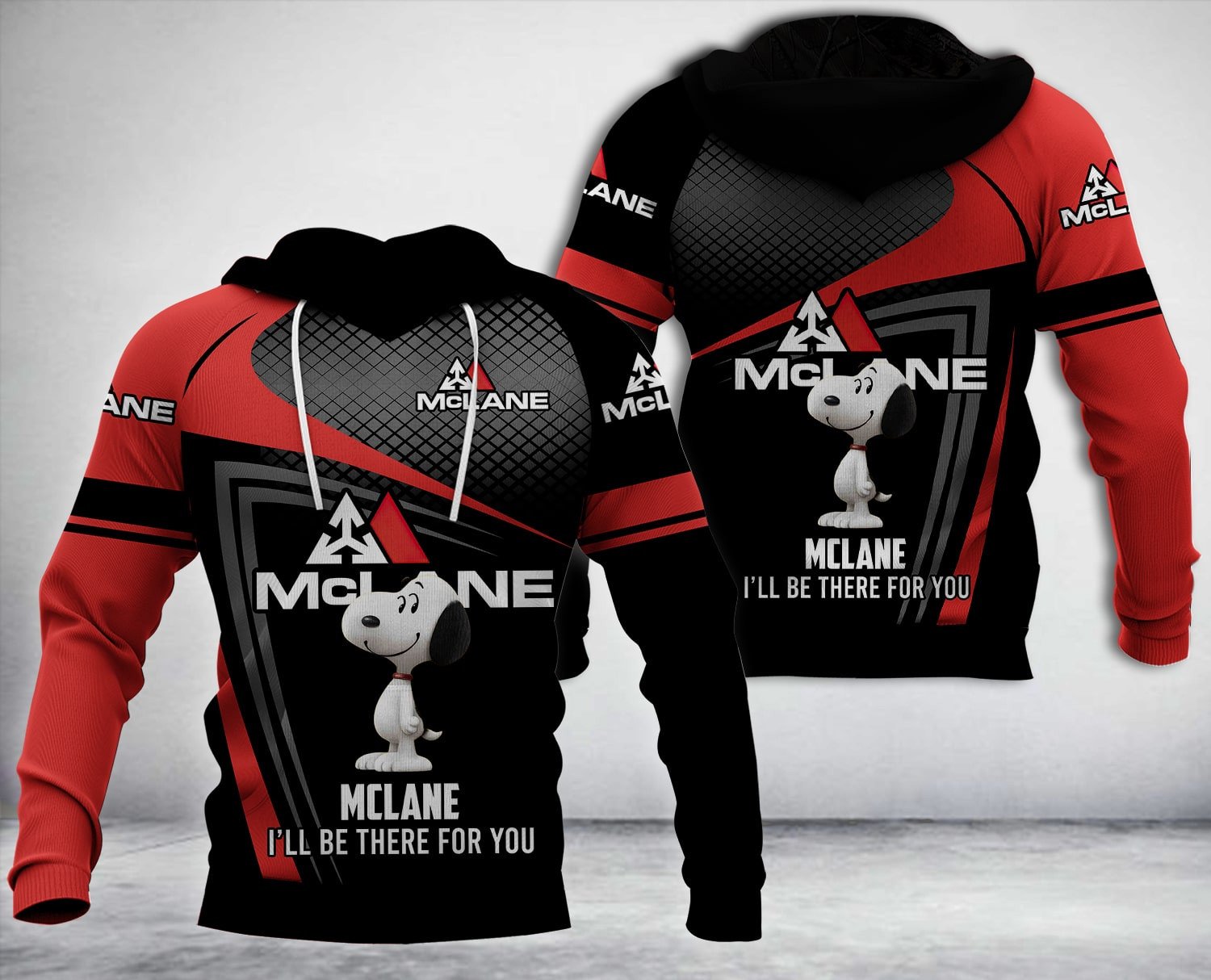 Mclane Snoopy I’Ll Be There For You 3D Hoodie Mclane Snoopy I’Ll Be There For You 3D Hoodie