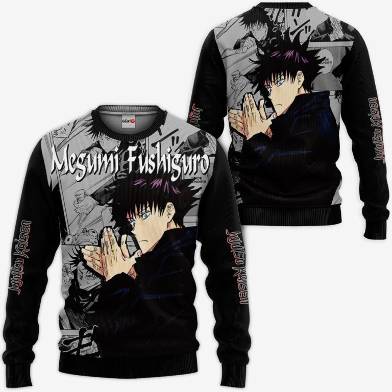 Megumi-Fushiguro-Custom-Jujutsu-Kaisen-Anime-Manga-3D-Hoodie-Bomber-Jacket-2