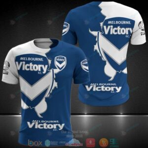 Melbourne Victory Fc Blue 3D Hoodie
