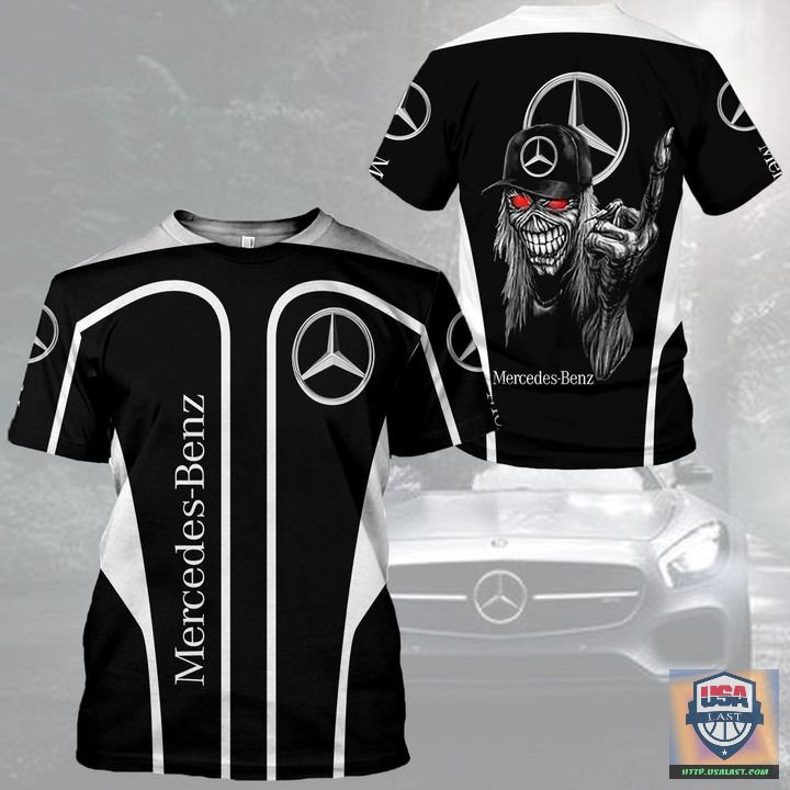 Mercedes Benz Death Skull 3D All Over Print Hoodie Mercedes Benz Death Skull 3D All Over Print Hoodie