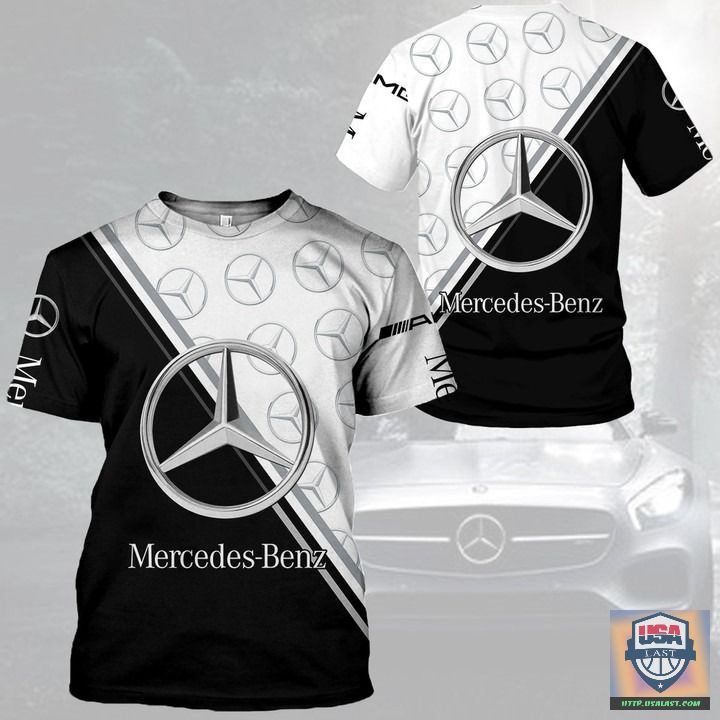 Mercedes Benz Logo 3D All Over Print Hoodie T-Shirt Mercedes Benz Logo 3D All Over Print Hoodie T-Shirt