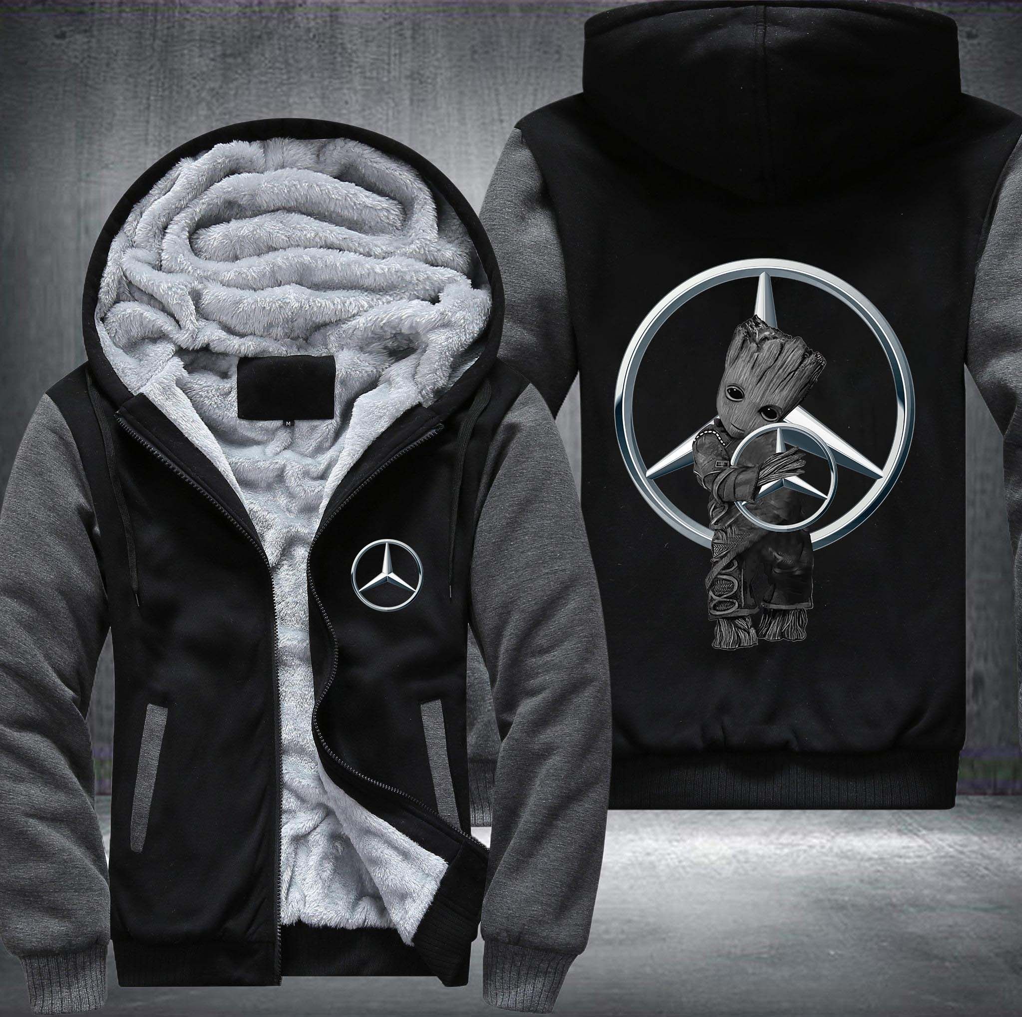 Mercedes Groot Fleece Hoodie Jacket Mercedes Groot Fleece Hoodie Jacket