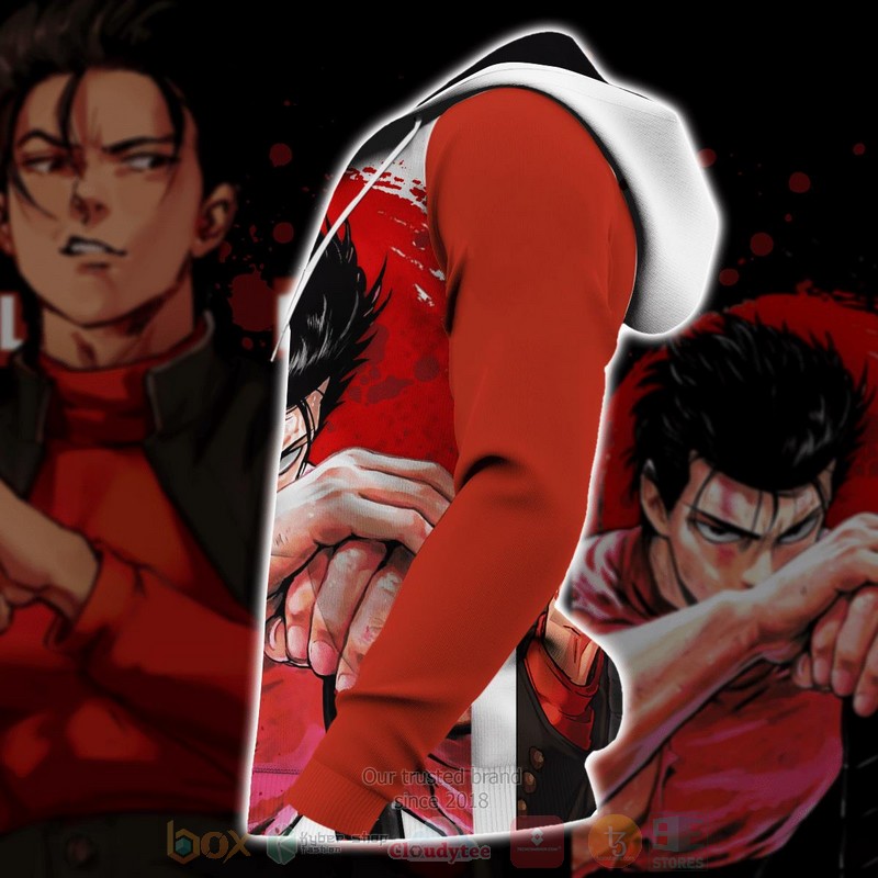 Metal Bat One-Punch Man Anime Costume 3D Zip Hoodie Metal Bat One-Punch Man Anime Costume 3D Zip Hoodie