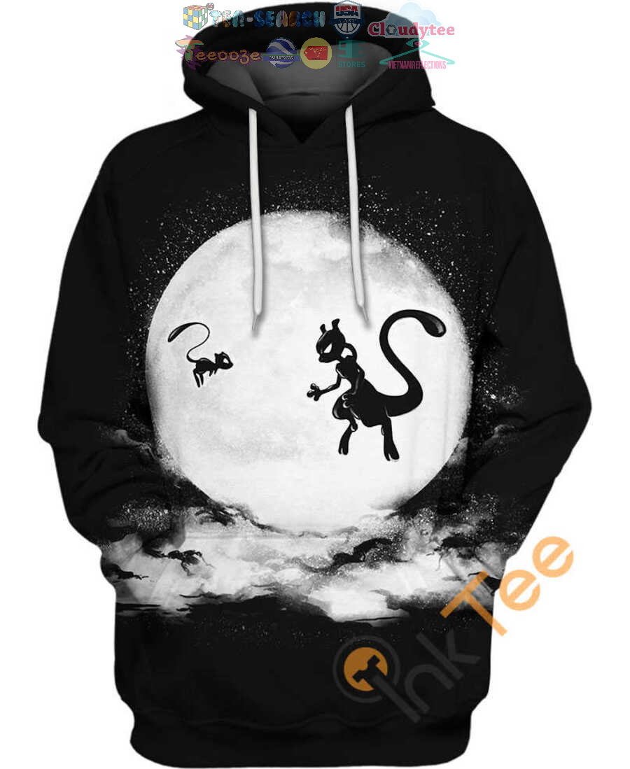 Mew-And-Mewtwo-On-Moon-Pokemon-Hoodie-3D-2