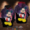 Mickey Mouse Galaxy 3D Hoodie