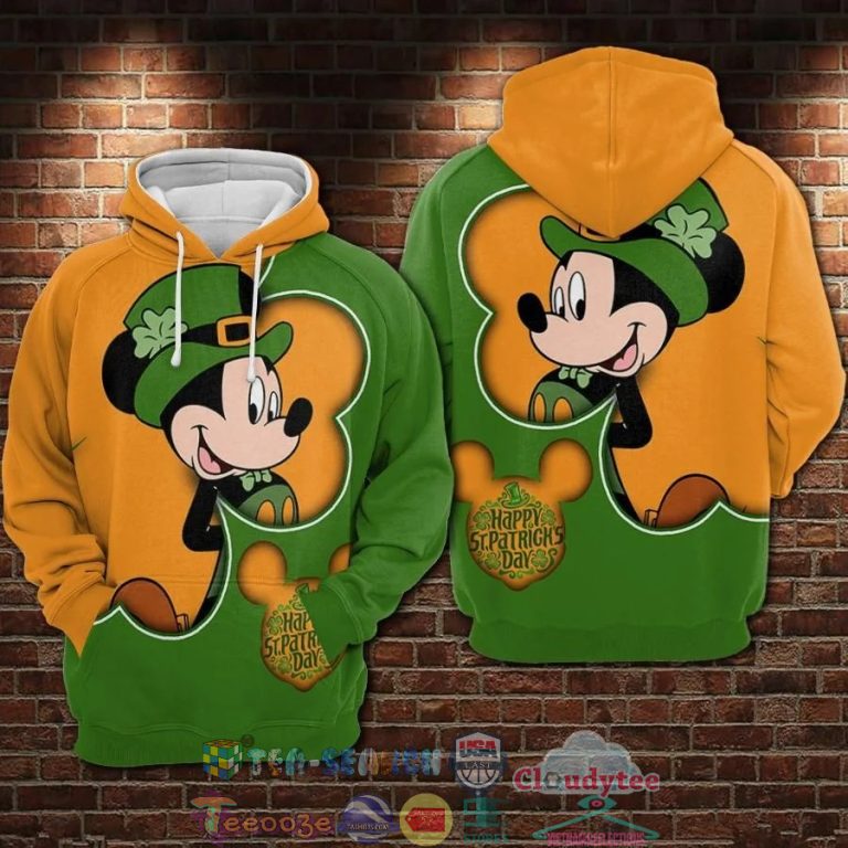Mickey-Mouse-Irish-St.-PatrickS-Day-3D-Hoodie-1