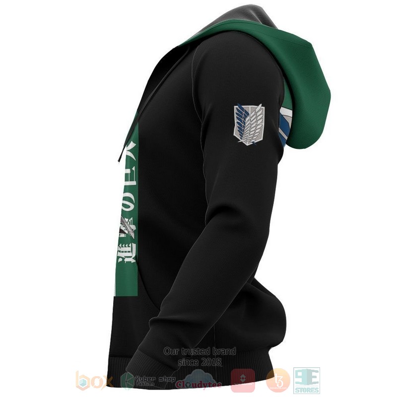 Mikasa Ackerman Attack On Titan Anime 3D Hoodie Mikasa Ackerman Attack On Titan Anime 3D Hoodie