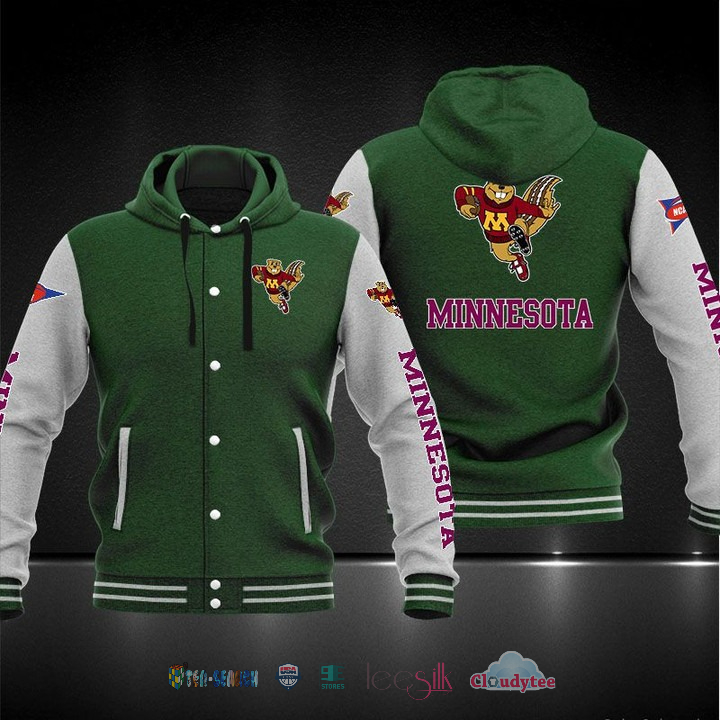 Minnesota Golden Gophers Baseball Hoodie Jacket Minnesota Golden Gophers Baseball Hoodie Jacket