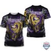 Minnesota Vikings Dragon Nfl 3D Hoodie T-Shirt