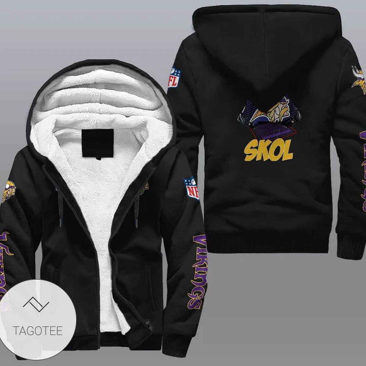 Minnesota Vikings Fleece Hoodie Minnesota Vikings Fleece Hoodie