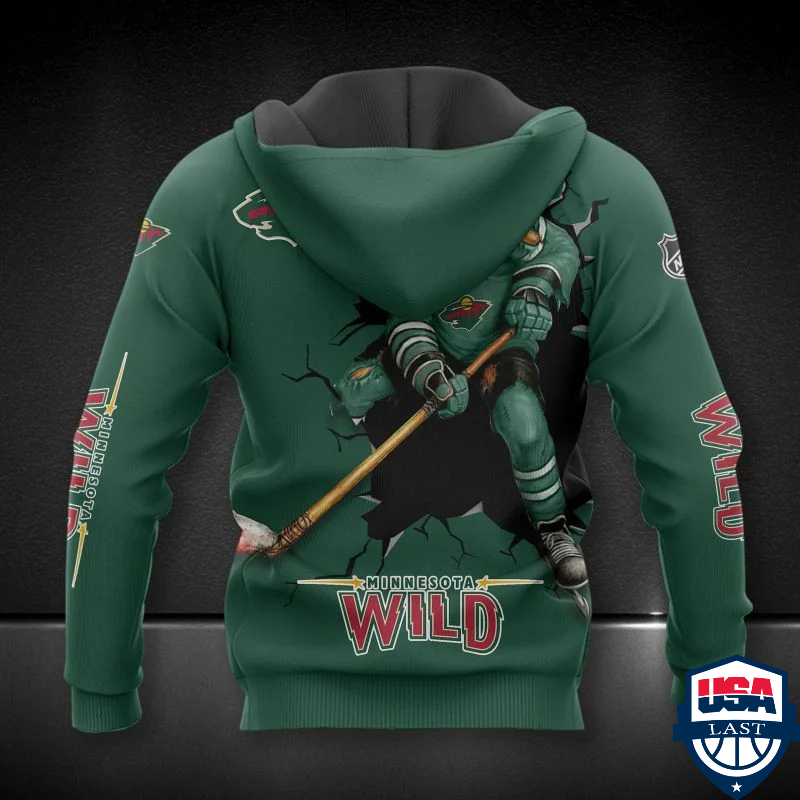 Minnesota Wild Nhl Ver 4 All Over Printed Hoodie Minnesota Wild Nhl Ver 4 All Over Printed Hoodie